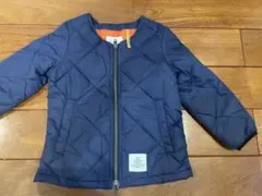 smoothyキッズ　ネイビー キルティング柄ジャケット S