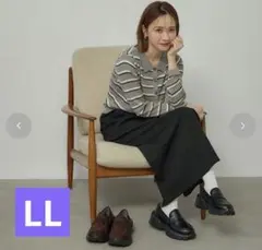 しまむら⭐️田中里奈 mysa closet 厚底ローファー スニーカー LL