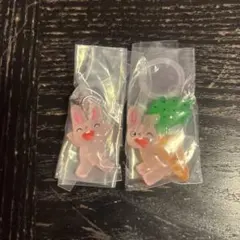 ノンタン　めじるしアクセサリー　うさぎさん　ガチャ