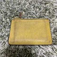 COACH カードケース イエロー IDケース コインケース