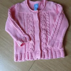 babyGap ベビーピンク カーディガン 12-18ヶ月