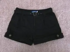 【BURBERRY BLUE LABEL】チェック ホース刺繍 ショートパンツ