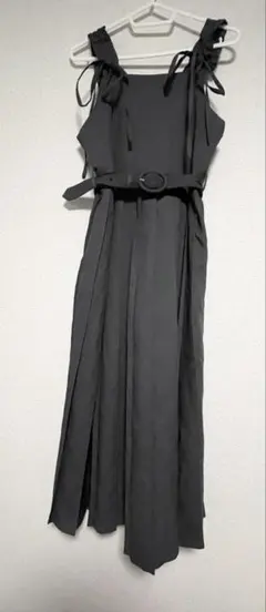 ベルト付きリボンプリーツワンピース[cc99]