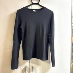 プチバトー　ブラックカットソー　Mサイズ