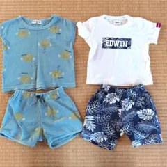 mimorand EDWIN ベビー服上下 セット 80/90cmまとめ売り