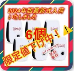 6個 最新版 害虫駆除 虫除け器 ネズミ駆除 撃退ねずみ ゴキブリ 蚊 ダニのサムネイル