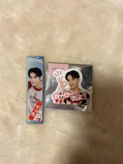 KEY TO LIT グッズ うちわ ペンラトップ くっつきてれつ 中村嶺亜