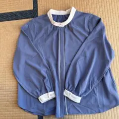 グローバルワーク　ブルー 長袖シャツ Mサイズ