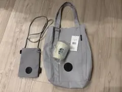 スターバックス 福袋2026 トートバッグ＆サコッシュ&カップポーチ 3点セット