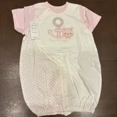 ベビー服　半袖コンビドレス　50〜60 新品