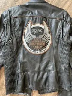 最終価格 純正 HARLEY DAVIDSONハーレーダビッドソンライダース本革のサムネイル