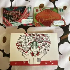 スターバックスカード クリスマス 2枚　限定　Starbucksのサムネイル