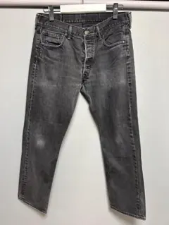 Levi's 501xx502xx505XX黒先染めストレートデニム W34