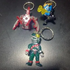 仮面ライダーキーホルダー3種セット