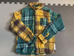 F.O.KIDS チェック柄長袖シャツ 140