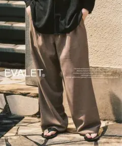 EVALET / エバレット】メッシュ ワイドパンツ 417 edificeのサムネイル
