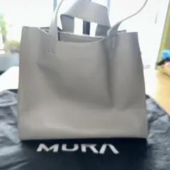 MURA グレー トートバッグ 小型のサムネイル