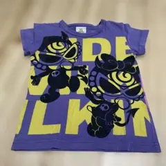 ヒスミニ ヒステリックミニ 90 ブラック プリントTシャツ 半袖 Tシャツ