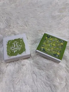 HERMES ブランド 石鹸セット 緑色