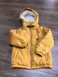 フード付きダウンコート