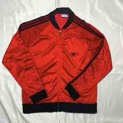 Adidas ATP トラックジャケット 赤 80s USA製 レアカラー