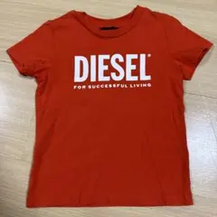 DIESEL オレンジ Tシャツ 36M