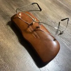 JINS シルバーメタルフレーム　メガネ