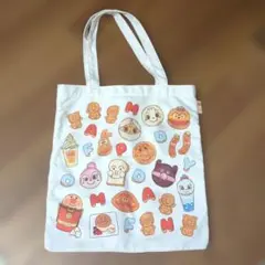 中古　トートバッグ　アンパンミュージアム　買い物袋　買い物バッグ