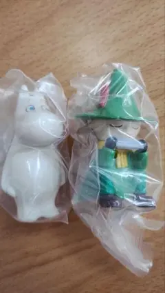 ムーミン　スナフキン計２つ　カプセルトイ　ガチャ　クラシカルモード