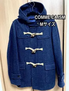 COMME CA ISM ダッフルコート Mサイズ ネイビー