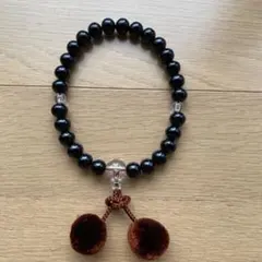 数珠　黒