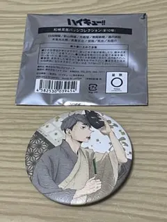 ハイキュー!! 和紙風缶バッジ　宮治