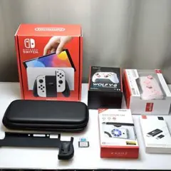 Nintendo Switch 有機EL ホワイト SD 256GB 他 おまけ
