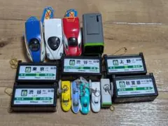 鉄道 ガチャガチャ めじるしアクセサリーまとめ売り