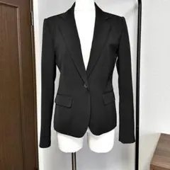 新品 スーツ 黒 ジャケット ブラック リクルート オフィス 上着 レディース