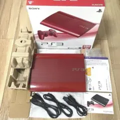 PS3 レッド 本体 CECH-4000B GA 250GB 赤 ソニー