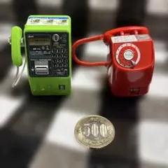 カプセルトイ　公衆電話　2個セット