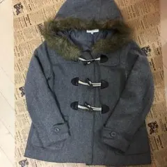 ダッフルコート グレー S