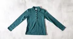 LACOSTE 長袖ポロシャツ サイズ40 グリーン