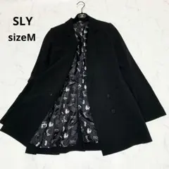 【良品】スライ SLY テーラードジャケット 黒 ダブル Mサイズのサムネイル