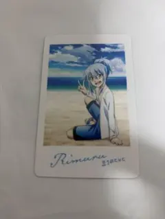 転生したらスライムだった件　蒼海の涙編　映画　入場者特典　フォト風カード リムル