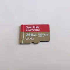 【ほぼ未使用】SanDisk Extreme 256GB microSD カード