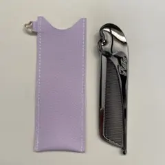 Refa リファ　アイラ　コームケース　パープル　ハート付き　抗菌素材　G♡