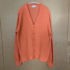 希少70s Sears オレンジ Vネック カーディガンのサムネイル