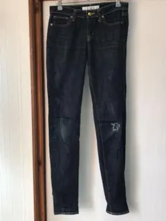 スキニーデニム ダメージジーンズ