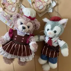 【シェリーメイジェラトーニ】 2015 バレンタイン ぬいぐるみバッチ 2つ