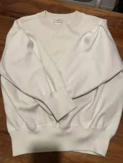 Iena コットン裏毛クロップドプルオーバー