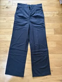 ブラック ワイドパンツ M