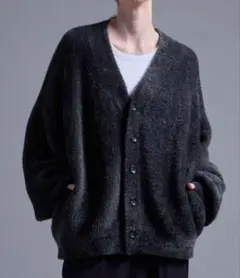 ボリュームスリーブ ハンドステッチニット