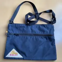 KELTY サコッシュ ネイビー